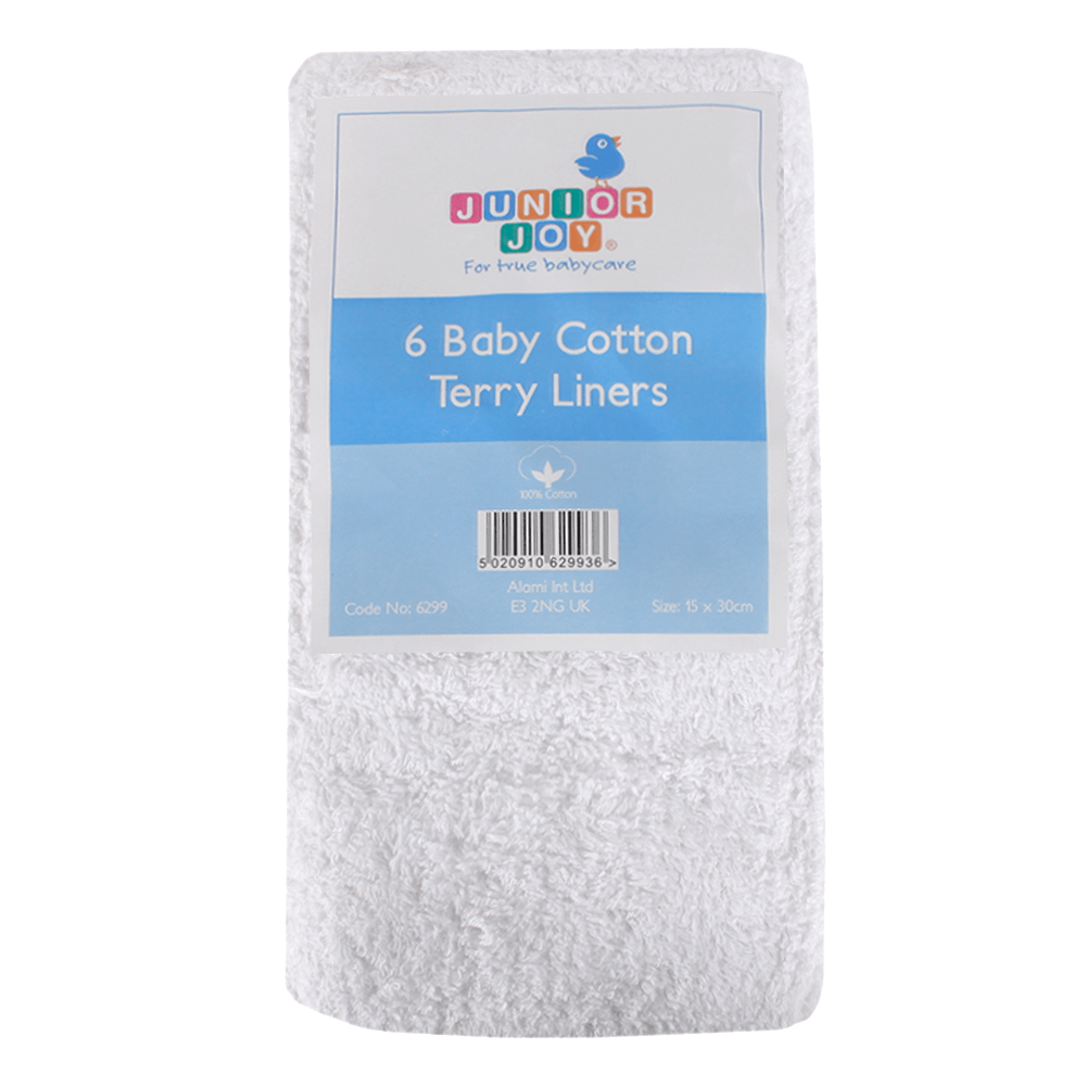 Junior Joy Baby Cotton Terry Liners